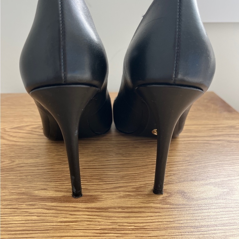 Michael Kors SIA Pump Leather Starry Night Size 6.5 - Picture 5 of 10